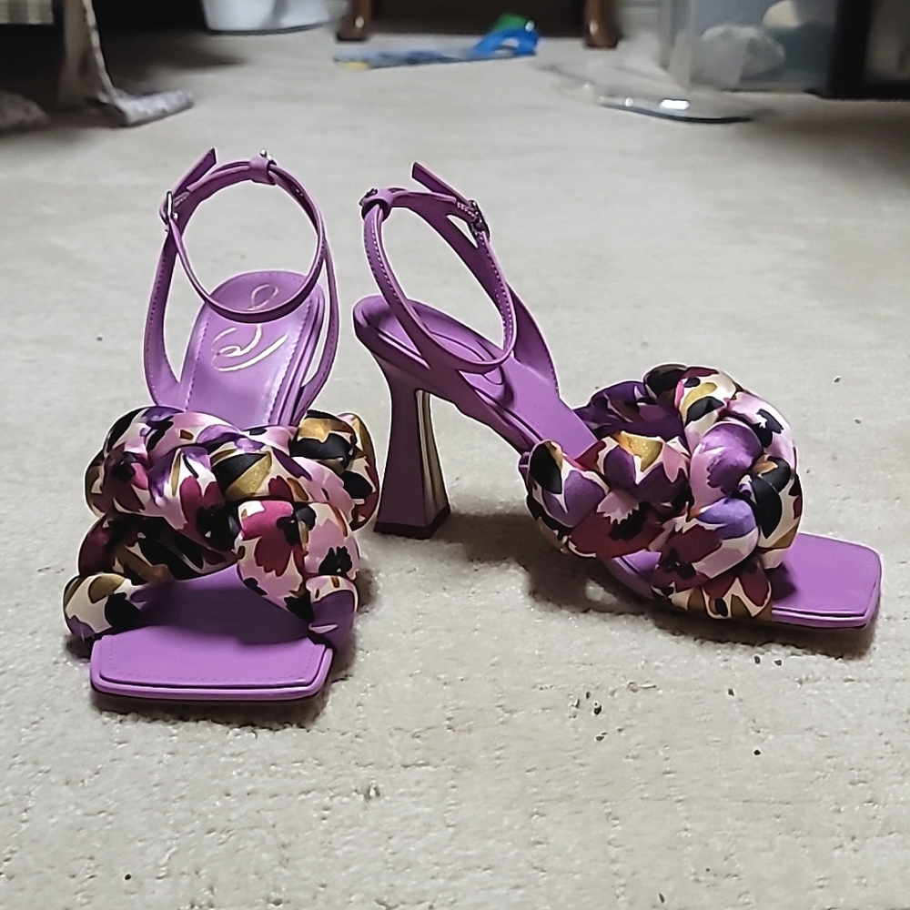 Sam Edelman COURTNEY Ankle Strap Heeled Sandals - Never Worn!